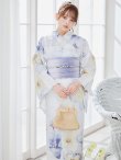 画像11: 【即日発送】セパレートタイプ シャーベットフラワー牡丹浴衣【浴衣4点セット 浴衣/帯/下駄】[YMT] (11)