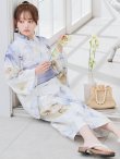 画像2: 【即日発送】セパレートタイプ シャーベットフラワー牡丹浴衣【浴衣4点セット 浴衣/帯/下駄】[YMT] (2)