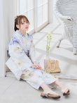 画像8: 【即日発送】セパレートタイプ シャーベットフラワー牡丹浴衣【浴衣4点セット 浴衣/帯/下駄】[YMT] (8)