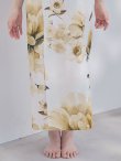 画像23: 送料無料！1人で簡単に着られる！ワンピース / セパレート浴衣セット　ホワイトエレガントフラワー浴衣【浴衣4点セット 浴衣/帯/下駄】[OF04]【予約 / 5月下旬発送予定】 (23)