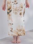 画像21: 【即日発送】送料無料！1人で簡単に着られる！ワンピース / セパレート浴衣セット　ホワイトエレガントフラワー浴衣【浴衣4点セット 浴衣/帯/下駄】[OF04] (21)