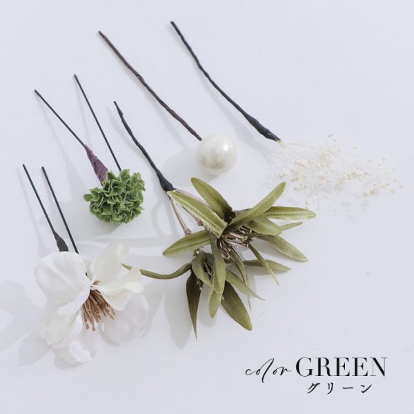 画像6: 【即日発送】【浴衣小物】小花フラワーピンコサージュ【4カラー】[YMT] (6)