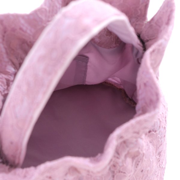 画像6: レース巾着袋 / 巾着バッグ [YMT] (6)