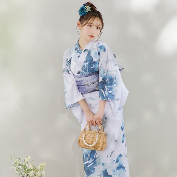 画像7: パール付きラタン編みラウンドカゴバッグ[HC02] (7)