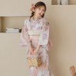 画像6: パールハンドル八つ編み台形カゴバッグ[YMT] (6)