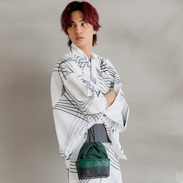 画像10: 【浴衣小物/かごバック】カゴ巾着【4カラー】[YMT] (10)