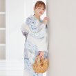 画像4: 木製ハンドル付き竹編み半円カゴバッグ[HC02] (4)