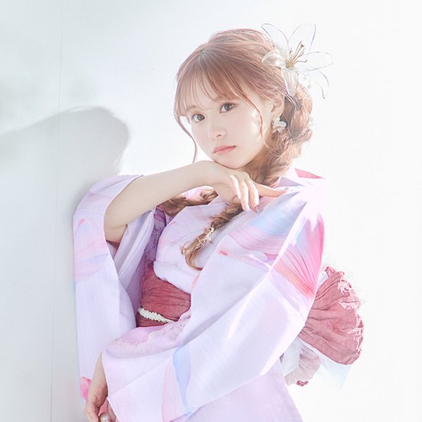 画像10: 【浴衣小物】クリアフラワーコサージュ【2カラー】[HC02] (10)