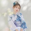 画像17: 【浴衣小物】3連フラワーコサージュ【3カラー】[HC02] (17)