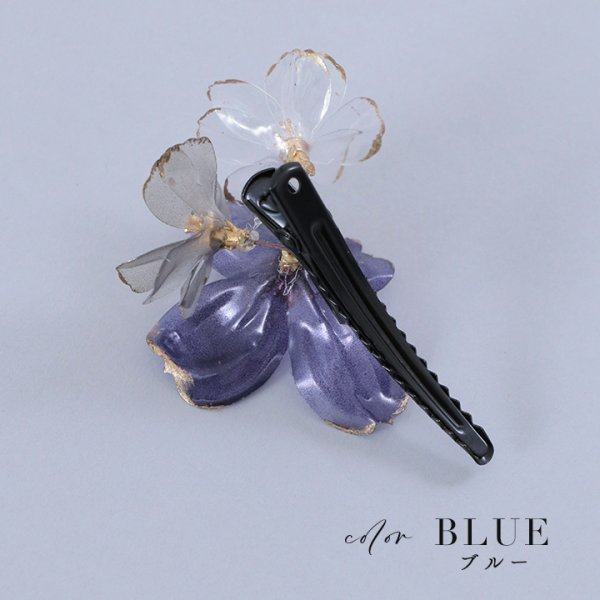 画像8: 【即日発送】【浴衣小物】クリアフラワーコサージュ【3カラー】[HC02] (8)