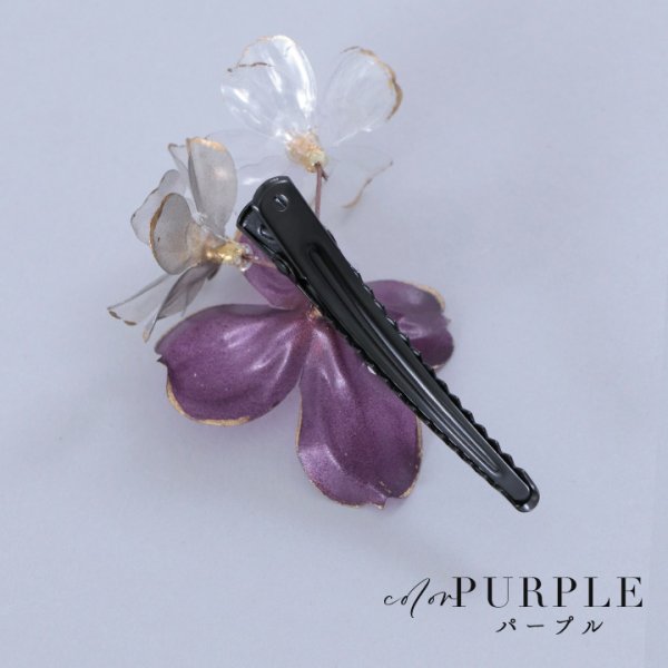 画像10: 【即日発送】【浴衣小物】クリアフラワーコサージュ【3カラー】[HC02] (10)