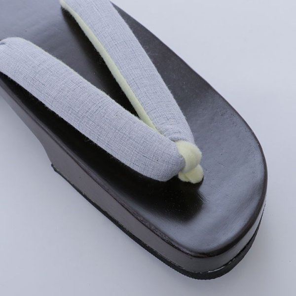 画像3: 【即日発送】【浴衣小物】シンプル無地桐下駄 単品 [YMT] (3)