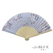画像2: 【浴衣小物/扇子】フラワー柄扇子【4カラー】[YMT] (2)
