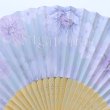 画像7: 【浴衣小物/扇子】フラワー柄扇子【4カラー】[YMT] (7)