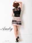 画像12: 【Andy ANDY Fashion Press 06 COLLECTION 07】レース/ ノースリーブ/プリーツ/ 切り替え/ タイト/ ミニドレス/ キャバドレス[OF05] (12)