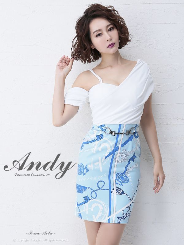 スマートスクラブス 【美品】An by Andy スカーフ付き❤︎セットアップ