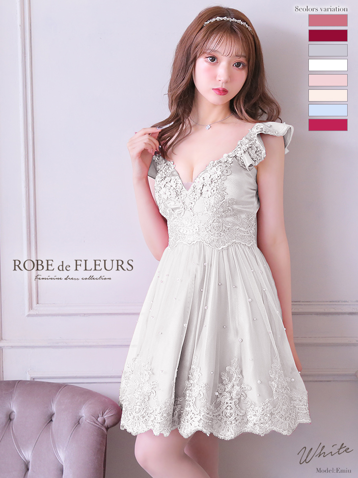 ROBE de FLEURS ローブドフルール キャバドレス