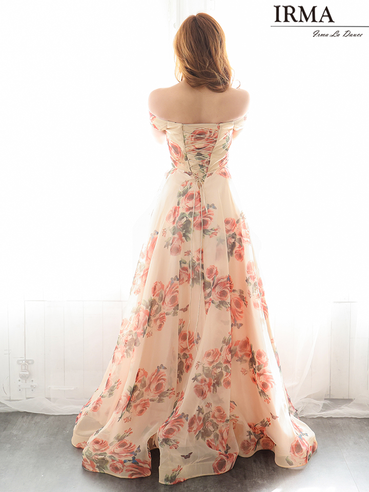 気質アップ】 イルマ♡IRMA ジャンマクレーン ロングドレス 花柄