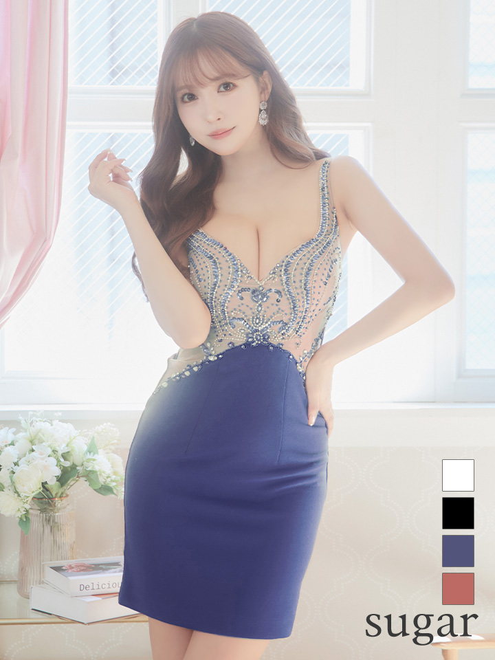 購入 格安 - IRMA イルマ キャバドレス ミニドレス ワンピース Vネック