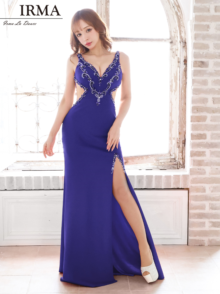 IRMA ドレス 紫 - ドレス