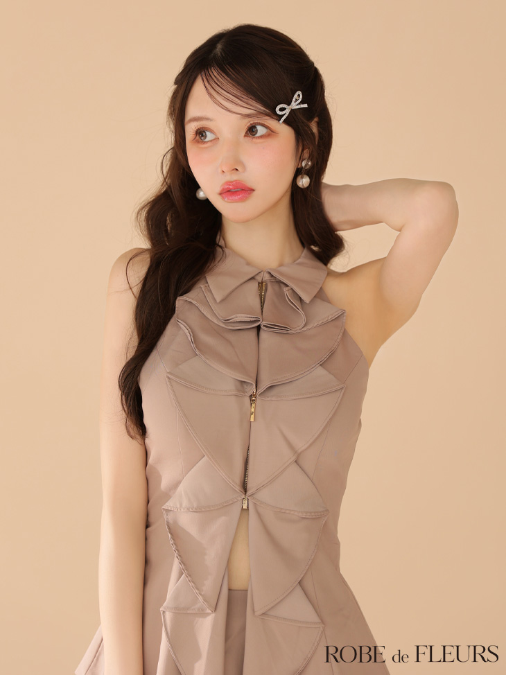 予約商品/8月下旬発送予定】XSサイズあり【ROBE de FLEURS