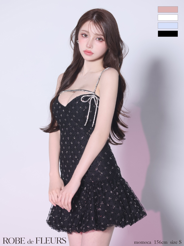 ROBE de FLEURS Mサイズ 最終値下げ XSサイズあり【ROBE de FLEURS/ローブドフルール】ラメニット