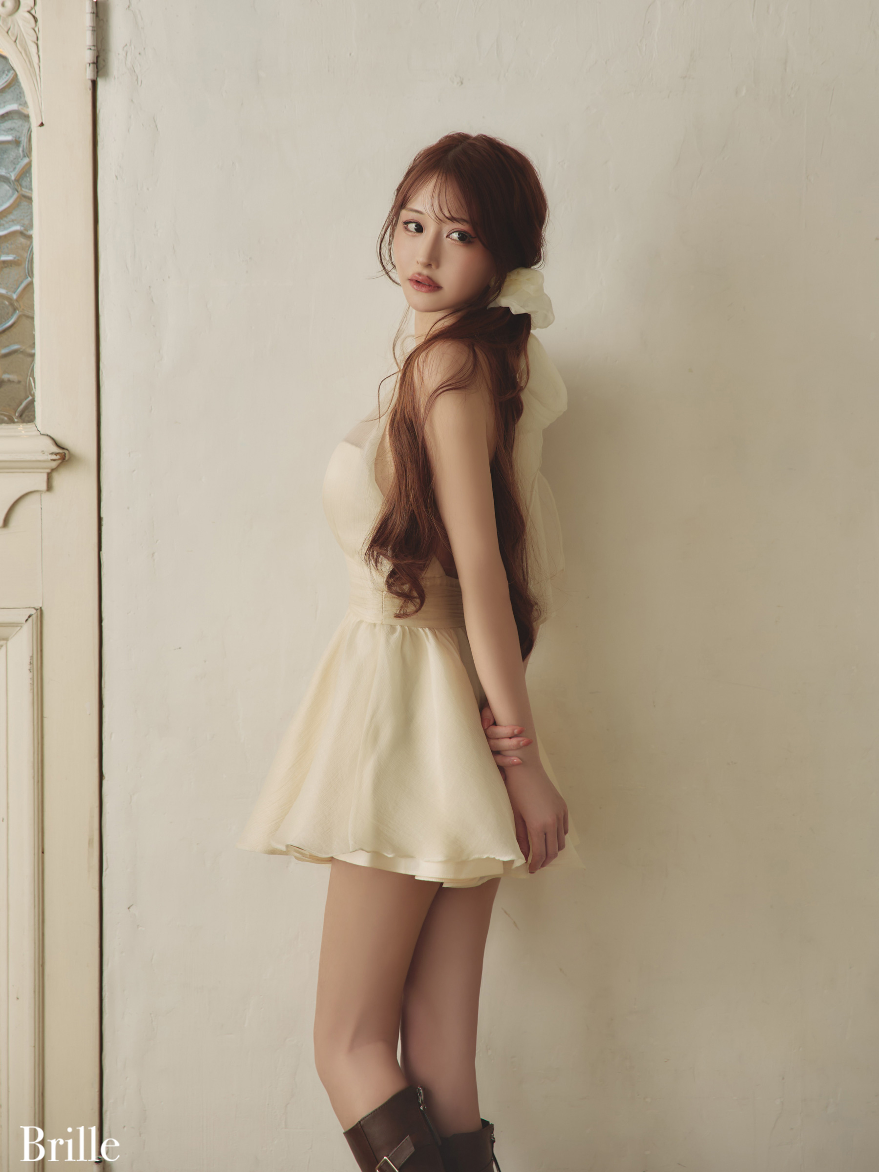 予約商品/12月中旬発送予定】XSサイズあり【brille/ブリエ】【ROBE de