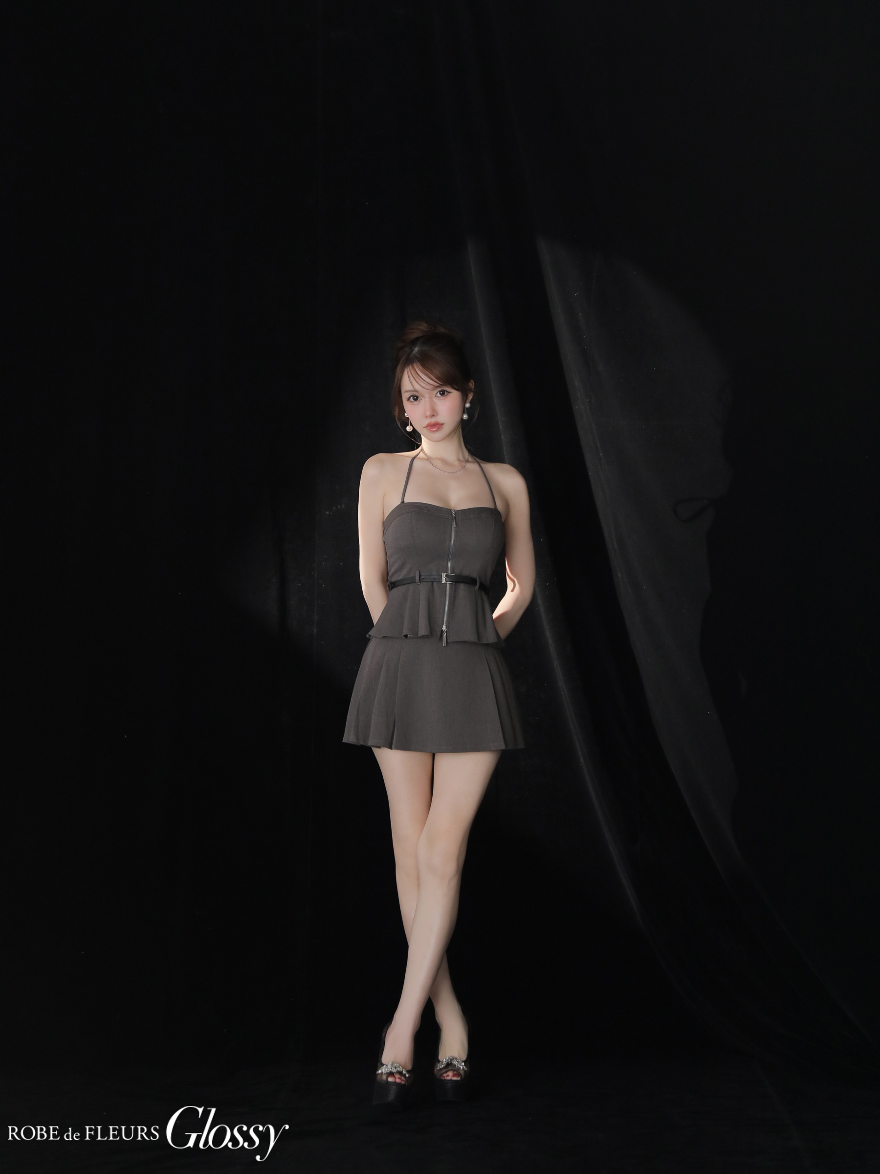 Suger Glossy ドレス黒 S