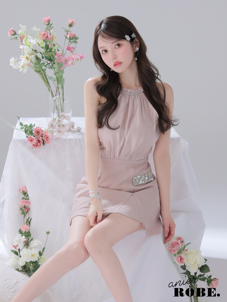 アニエルローブ☆ビスチェ＆スカート　Sサイズ XSサイズあり【Anier ROBE./アニエルローブ】【ROBE de FLEURS
