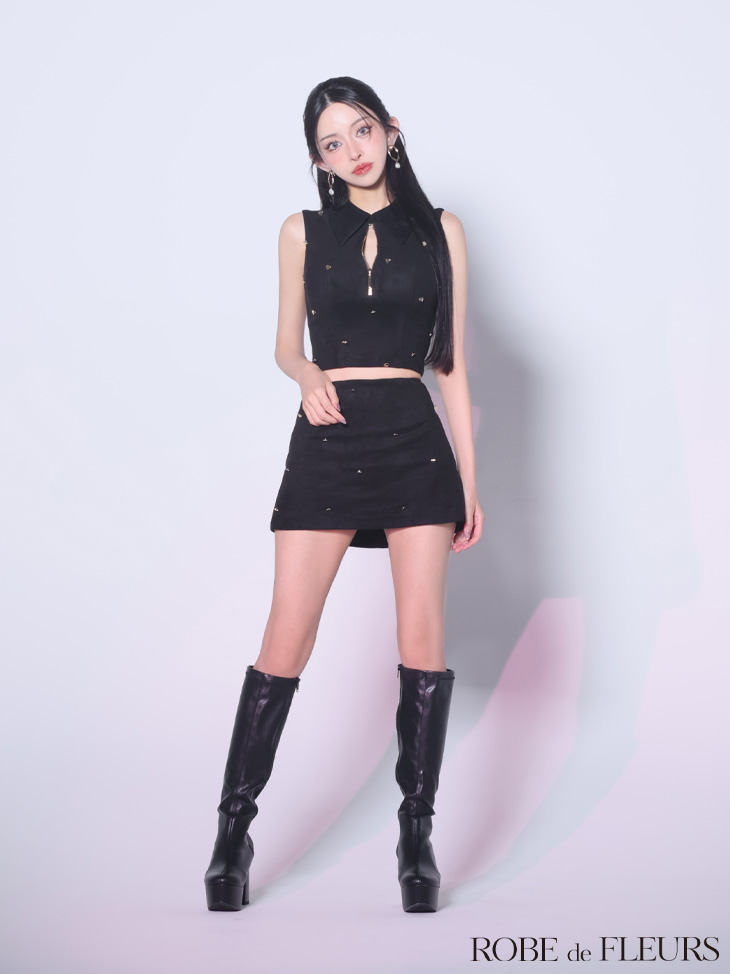 XSサイズあり【ROBE de FLEURS/ローブドフルール】sugarコラボ