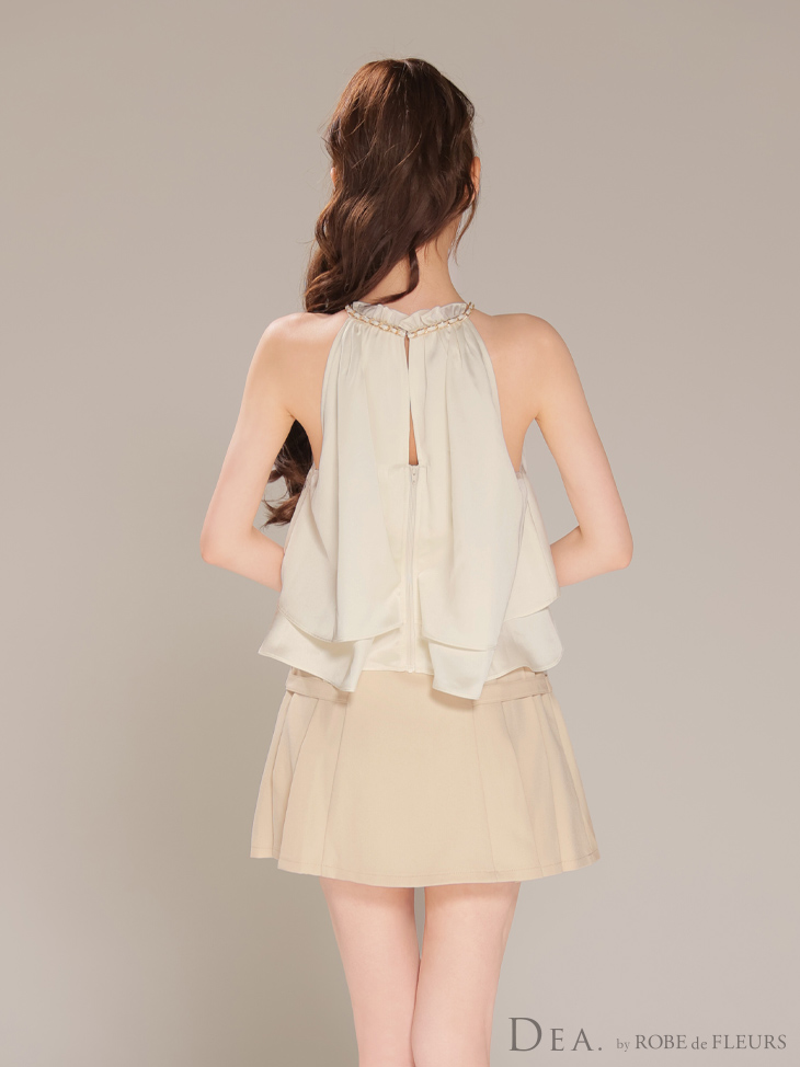 XSサイズあり【DEA./ディア】シフォン/ レイヤード/ フリル