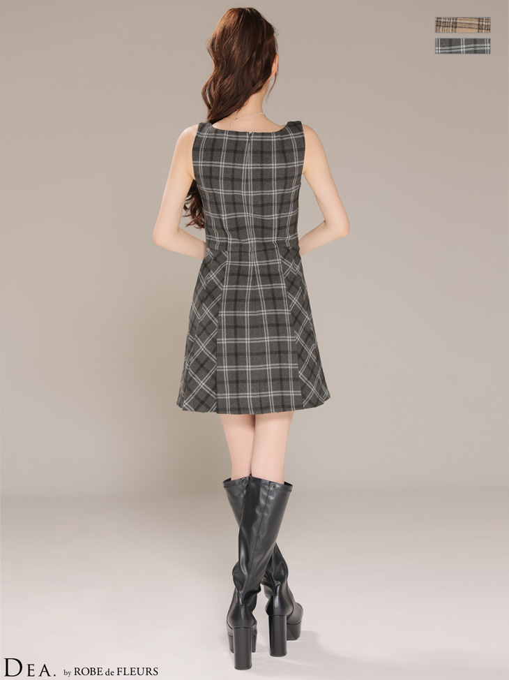 XSサイズあり【DEA./ディア】ふんわり起毛/ チェック