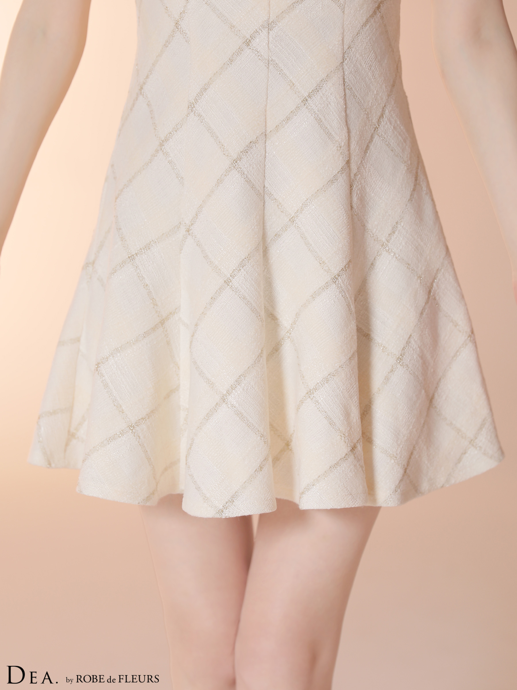 予約商品/12月中旬発送予定】XSサイズあり【DEA./ディア】ツイード