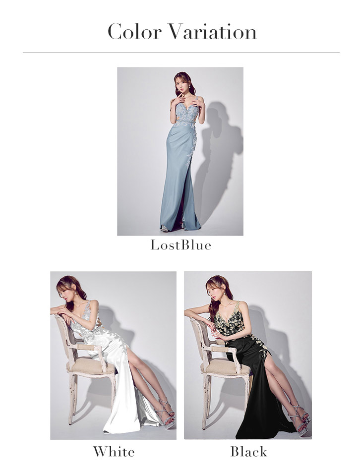 JEAN MACLEAN/ジャンマクレーン】立体フラワー/ 刺繍/ Vネック