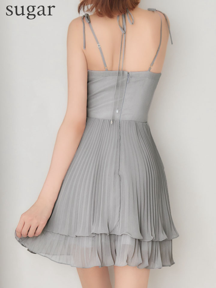 XSサイズあり【IRMA/イルマ】リボンショルダー/ キャミソール/ シアー