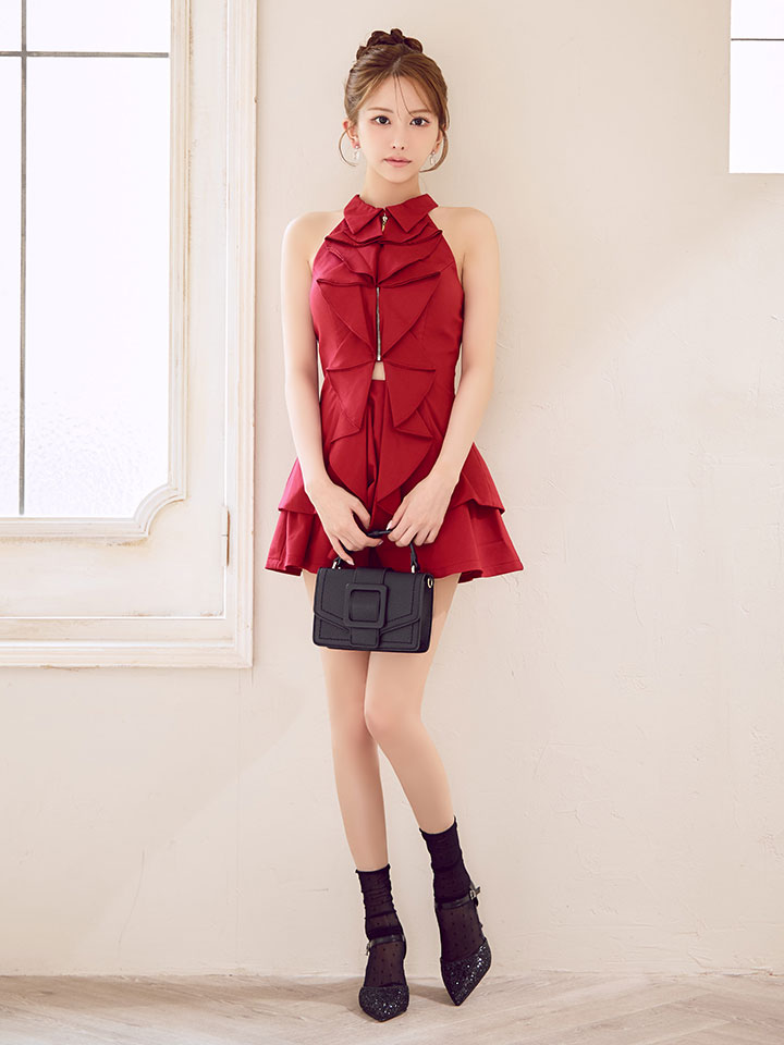 ひめか着用　 party ケープミニワンピース　 関西コレクション ひめか着用 Royal party ケープミニワンピース 関西コレクション