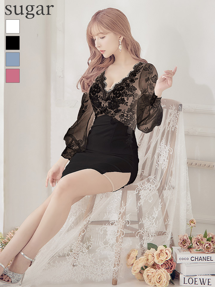 ROBE de FLEURS Glossy ローブドフルール グロッシードレス - スーツ