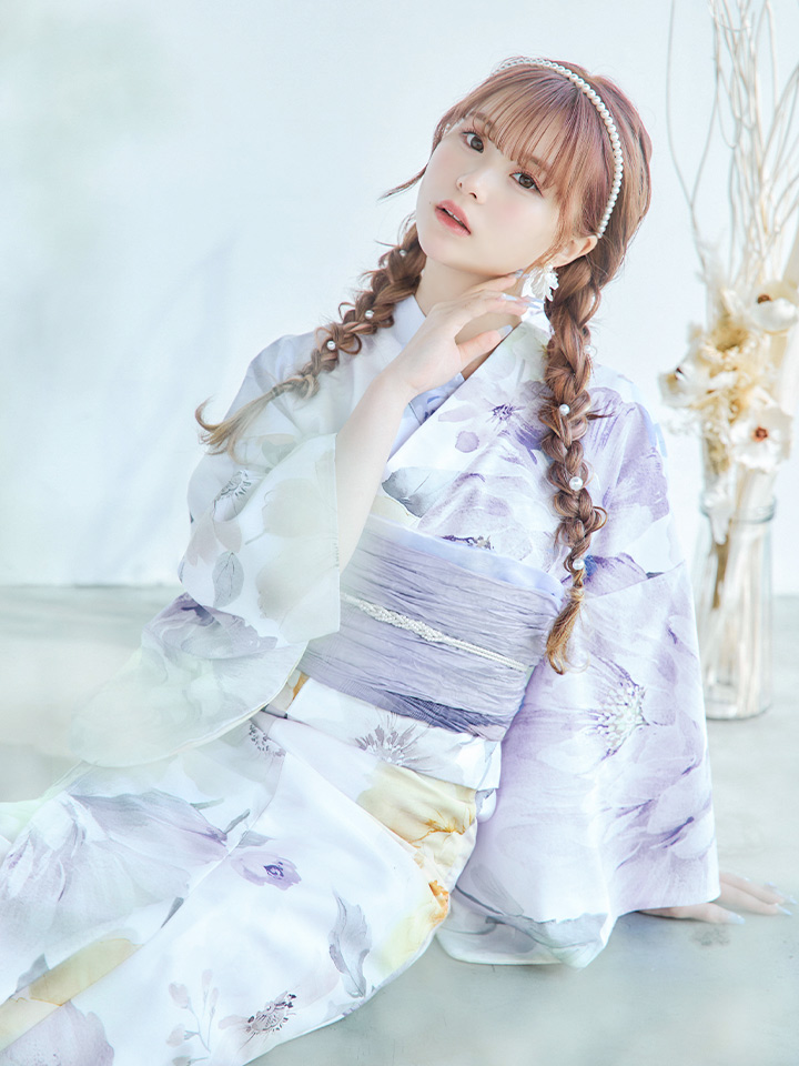 sugar♡シャーベットフラワー牡丹浴衣
