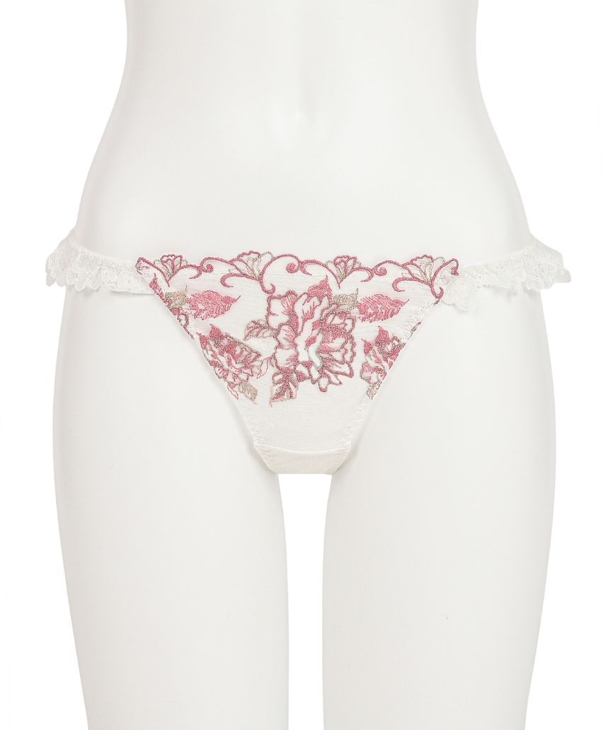 ラヴィジュール　ランジェリアム　ブラ　Ｔバック　セット　C70 グリーン RAVIJOUR/ラヴィジュール】カドリー ストレッチレース Tバック