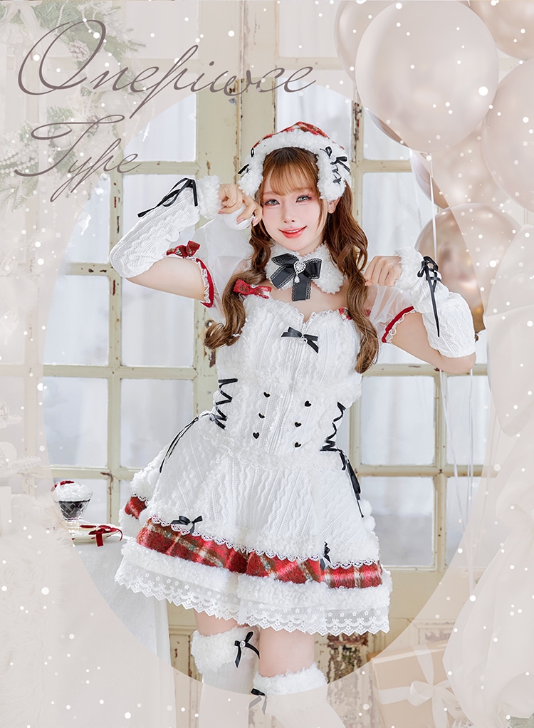 即日発送！】【クリスマスコスプレ7点セット】【Malymoon/マリームーン