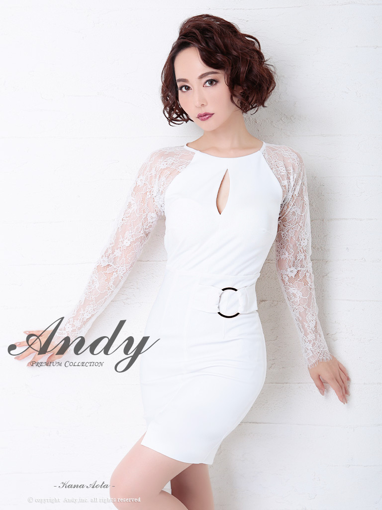 Andy ANDY FashionPress 02 COLLECTION 07】レース切替/アシメ/ ロング ...