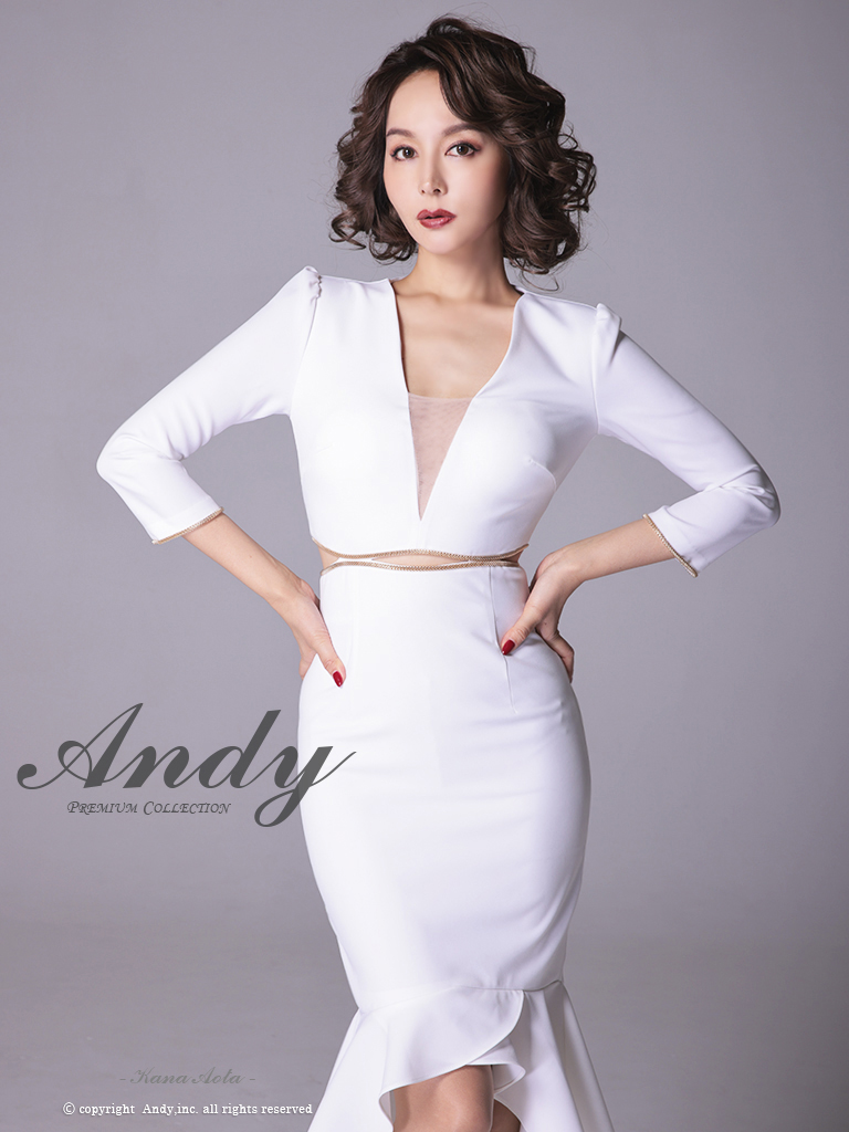 an andy マーメイドドレス