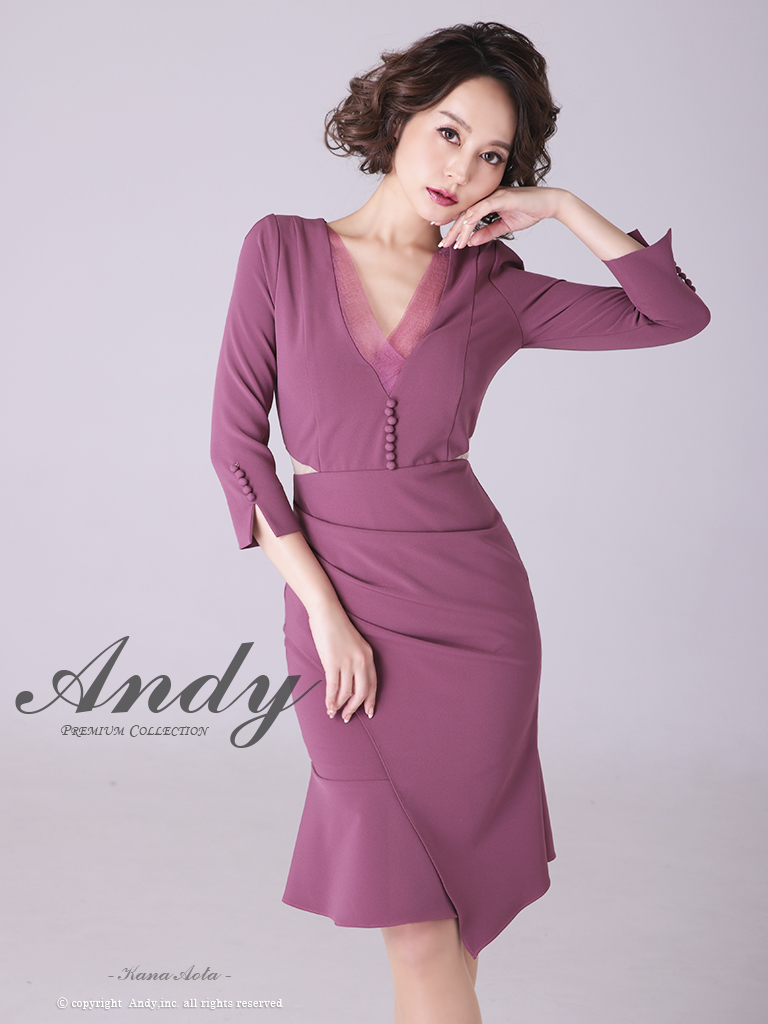 an andy マーメイドドレス