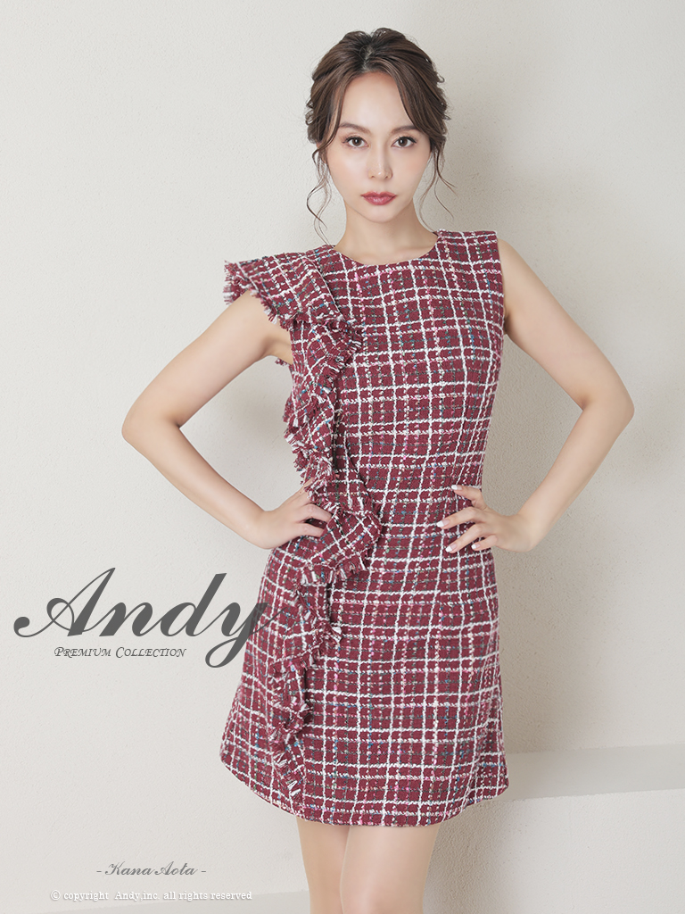 Andy ANDY Fashion Press 14 COLLECTION 05】ツイード/ チェック柄
