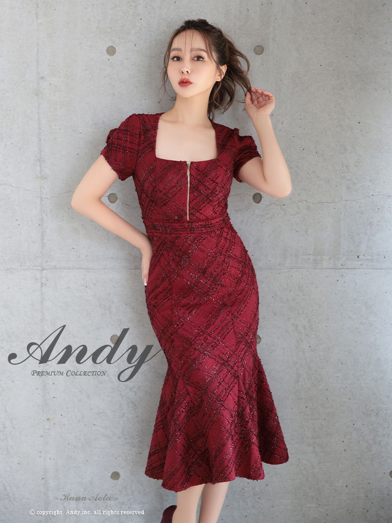 Andy ANDY Fashion Press 16 COLLECTION 04】マーメイド/ チェック柄