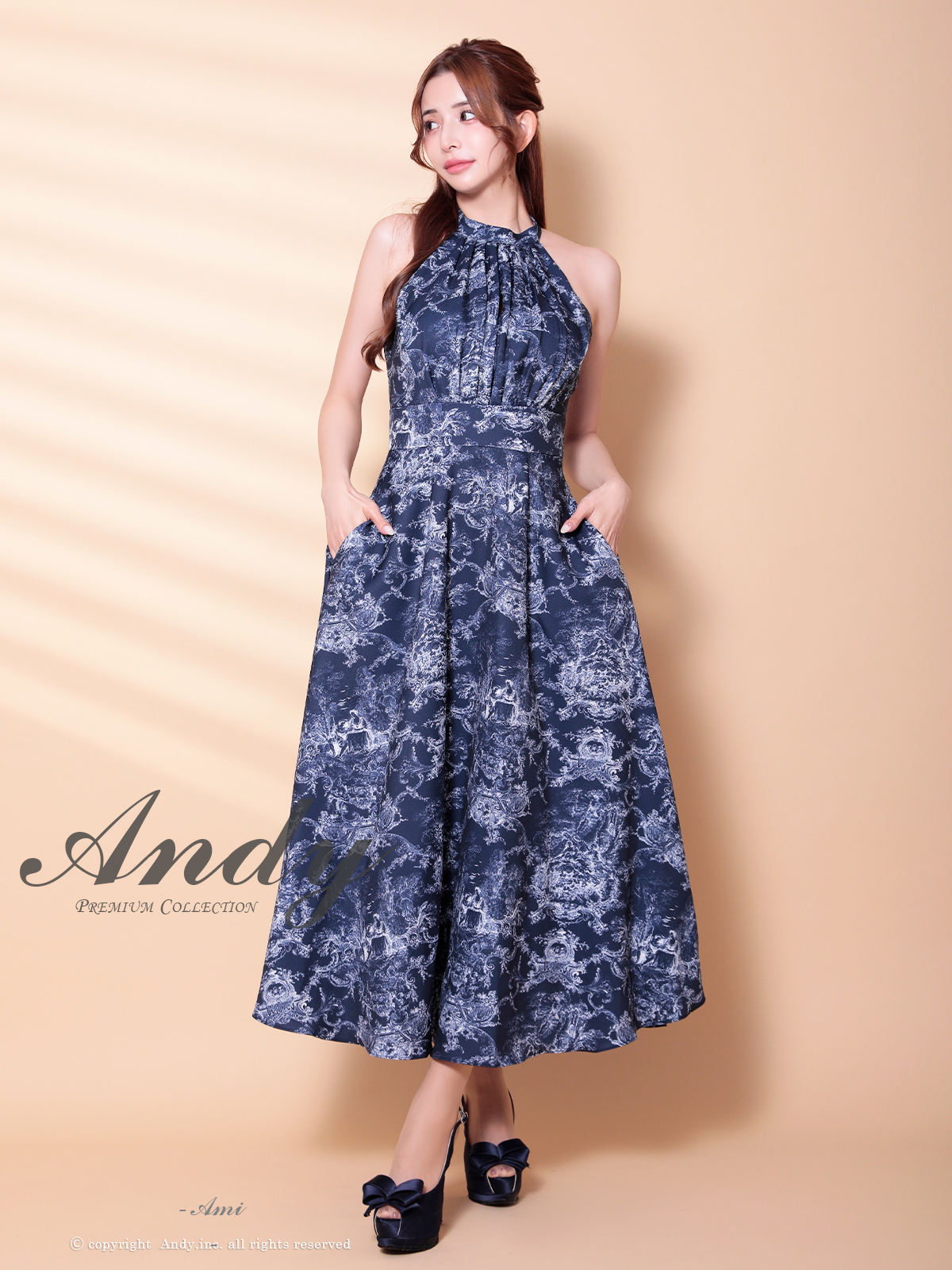 XSサイズあり【ANDY/アンディ】ハイネック/ アメスリ/ クラシカル