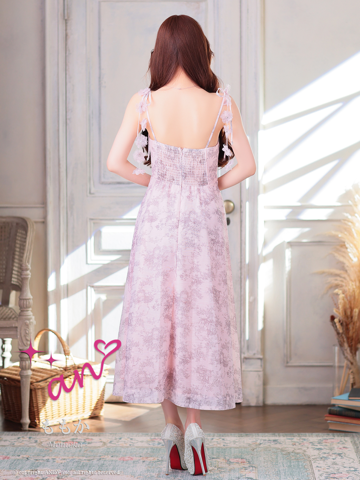 【大幅値下げ】 sugar ドレス　an XSサイズあり【an /アン】クラシカル/ トワルドジュイ/ 立体