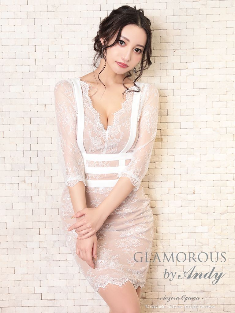 GLAMOROUS ANDY Fashion Press 07 COLLECTION 11】総レース/ 七分袖