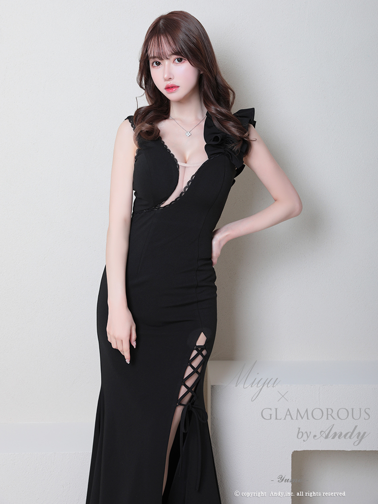 Miyu × GLAMOROUS by Andy 05 COLLECTION 01】ワンカラー/ フリル ...