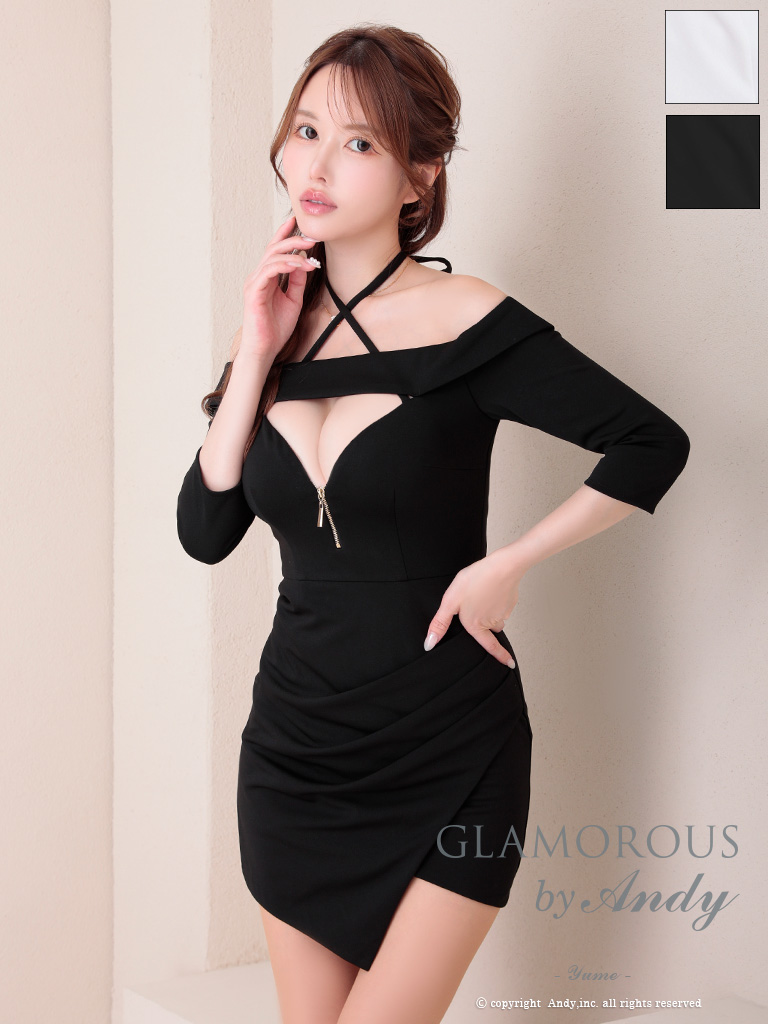 Mac Duggal*優雅*気高きブラック*舞うシルエット*シフォンドレス XSサイズあり【Andy GLAMOROUS/アンディグラマラス】バスト